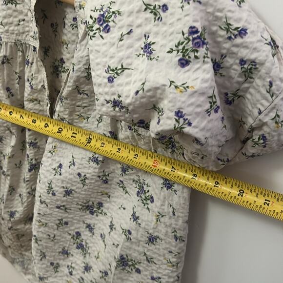 ZARA FLORAL PRINTED FULL SLEEVE BUTTON UP SHIRT SIZE XS - Picture 5 of 7